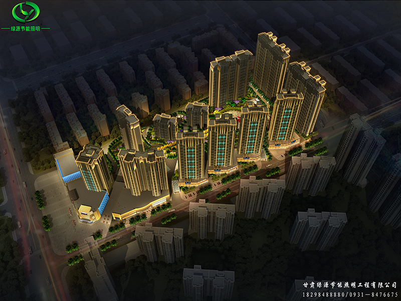 樓宇亮化-樓體亮化工程案例