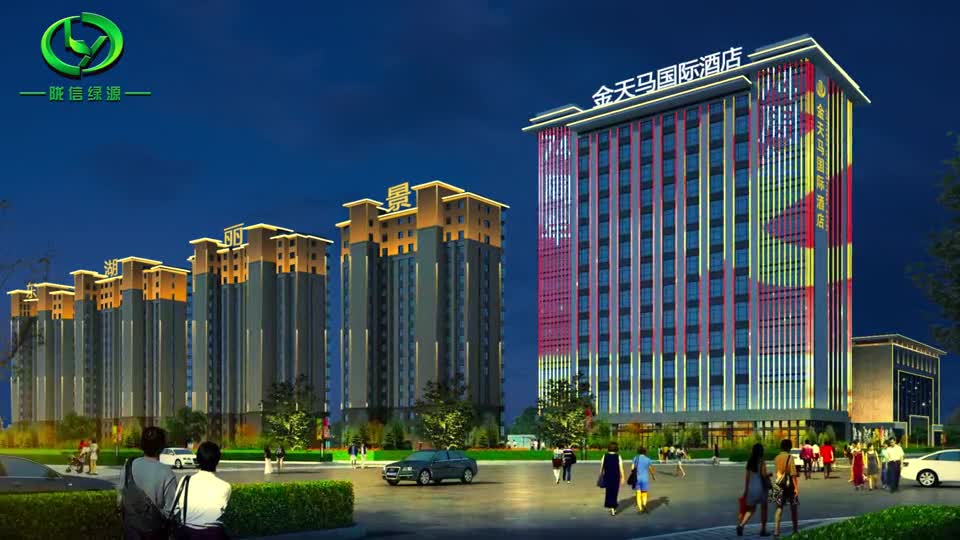 武威樓宇亮化設(shè)計案例